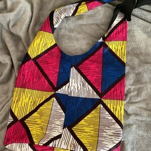 Colorful African print Women's Bag